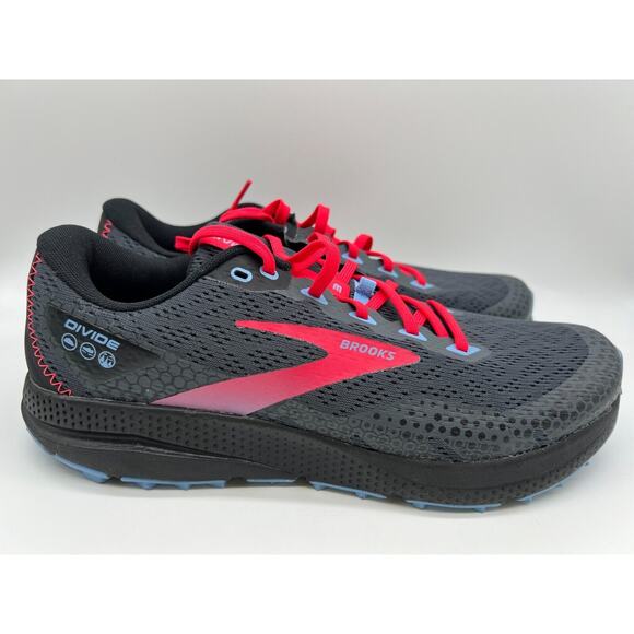Brooks Divide 3 Women’s Pink Black Hiking Running Shoes 1203681B057 Size 12B - Picture 1 of 12